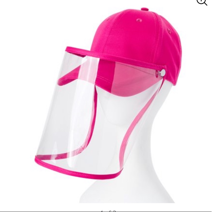 Fuchsia Solid Women’s Baseballcap Withremovable